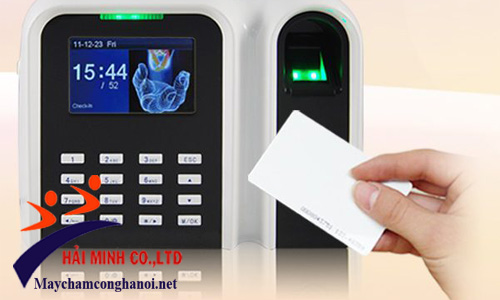 Hải Minh cung cấp máy chấm công thẻ từ chính hãng