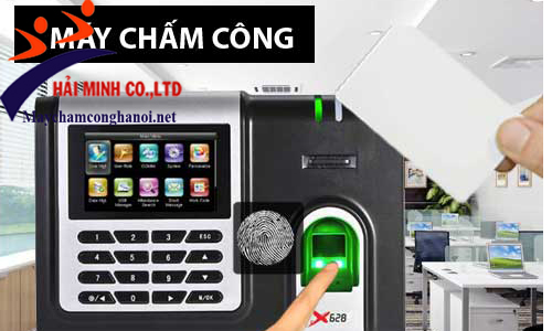 Máy chấm cồn Ronald Jack X-628C kết hợp chấm công vân tay và thẻ từ