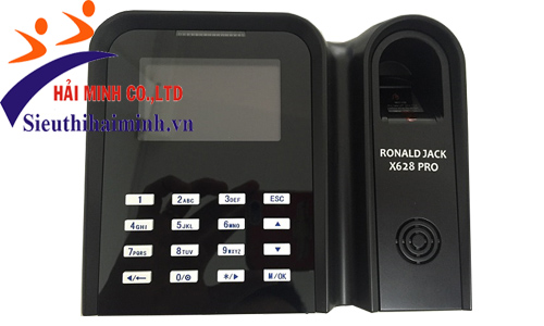 Máy chấm công vân tay và thẻ cảm ứng RONALD JACK X628 Pro chính hãng