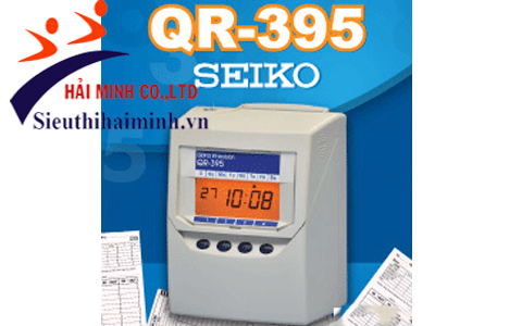Máy chấm công thẻ giấy SEIKO QR-395